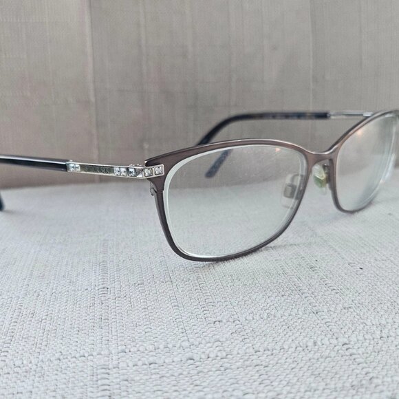 Swarovski Women Eyeglasses Frame GOLDIE SW5187 54[]16 135 Eyewear Brown Glasses - Picture 2 of 12